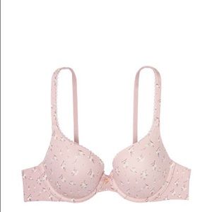 Body By Victoria Full Coverage Floral Push Ip Bra